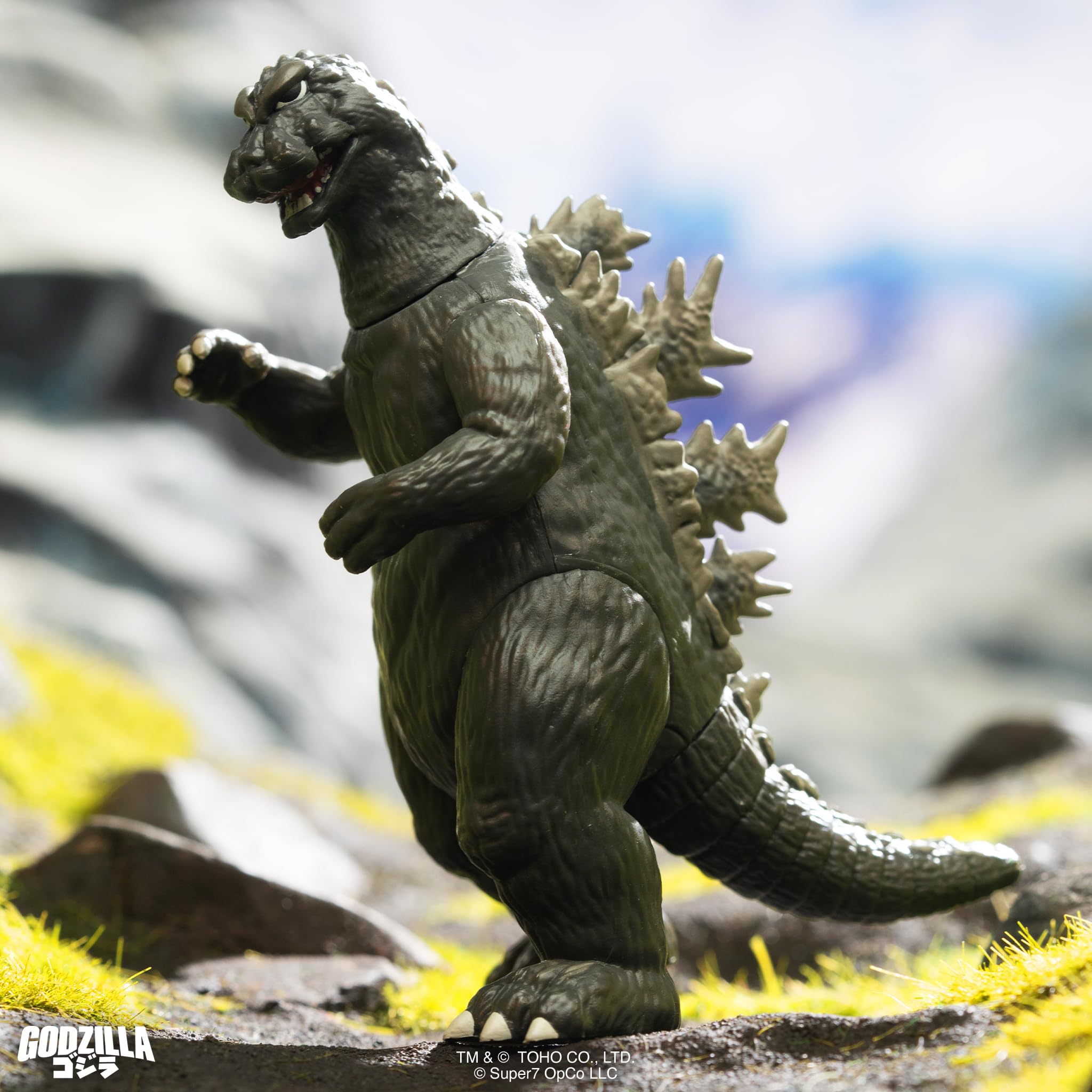 Foto 5 pulgar | Figura De Acción Super7 Toho Reaction Godzilla 1964, 9,5 Cm - Venta Internacional.