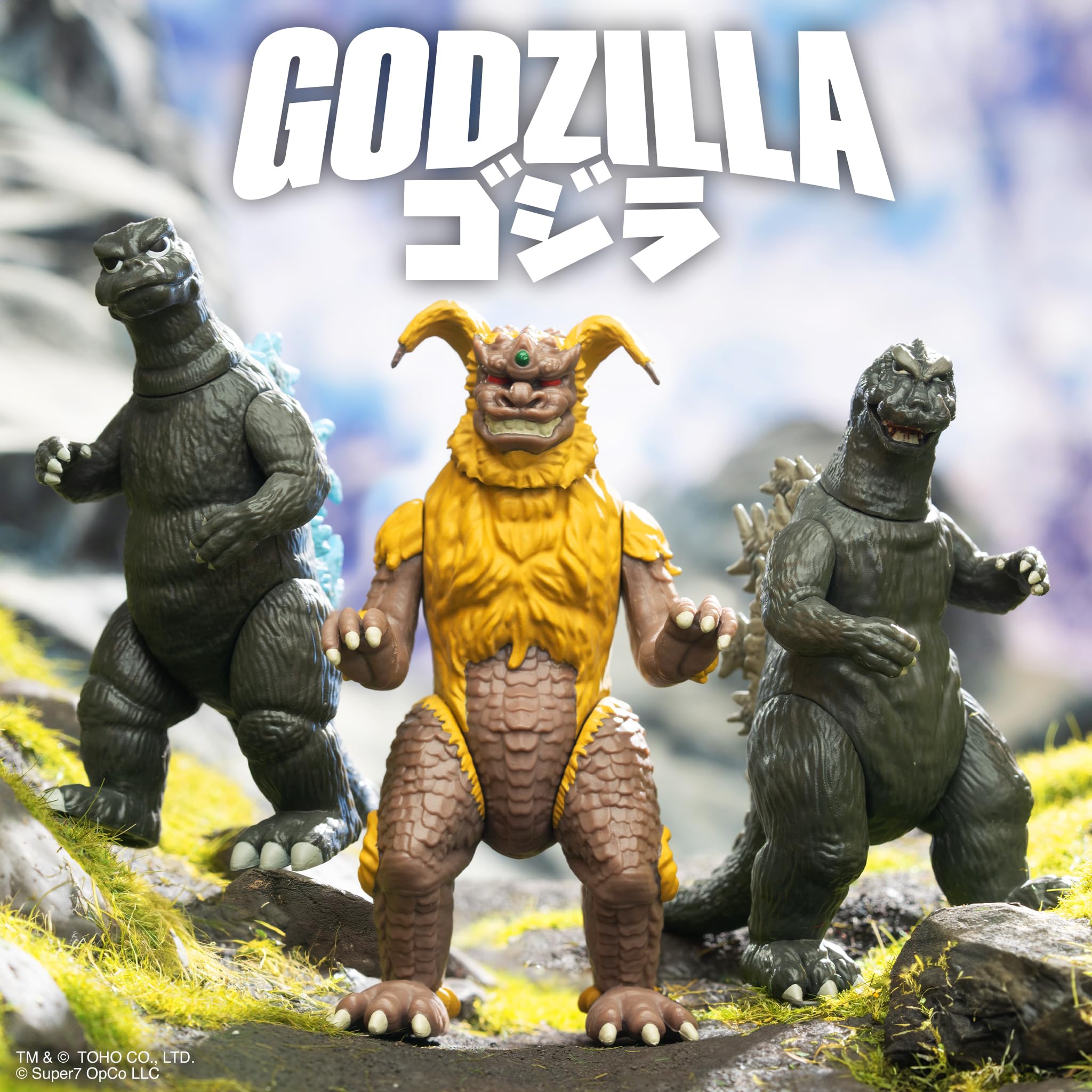 Foto 5 | Figura De Acción Super7 Toho Reaction Godzilla 1964, 9,5 Cm - Venta Internacional.