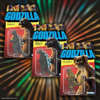 Foto 7 | Figura De Acción Super7 Toho Reaction Godzilla 1964, 9,5 Cm - Venta Internacional.