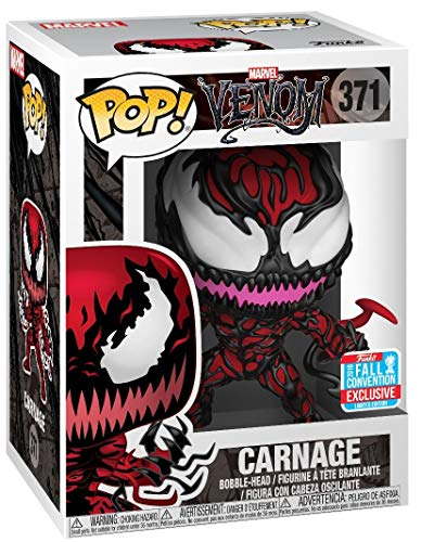 Foto 2 pulgar | ¡funk Pop! Convención De Otoño De Marvel Venom Carnage Funko Pop 2018 - Venta Internacional.