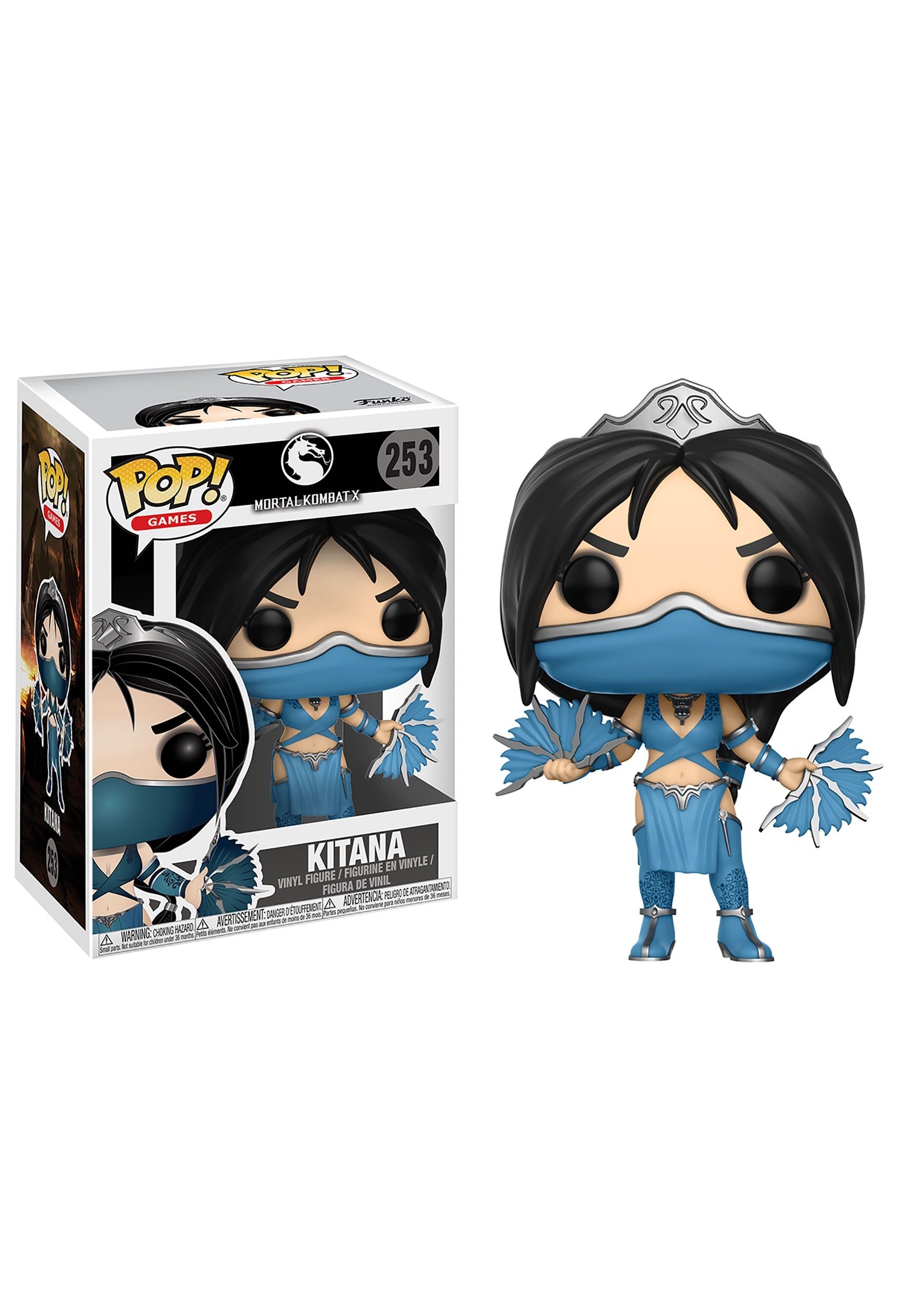 Foto 1 | Figura de Vinilo Coleccionable Funko Pop Games Mortal Combat Kitana - Venta Internacional