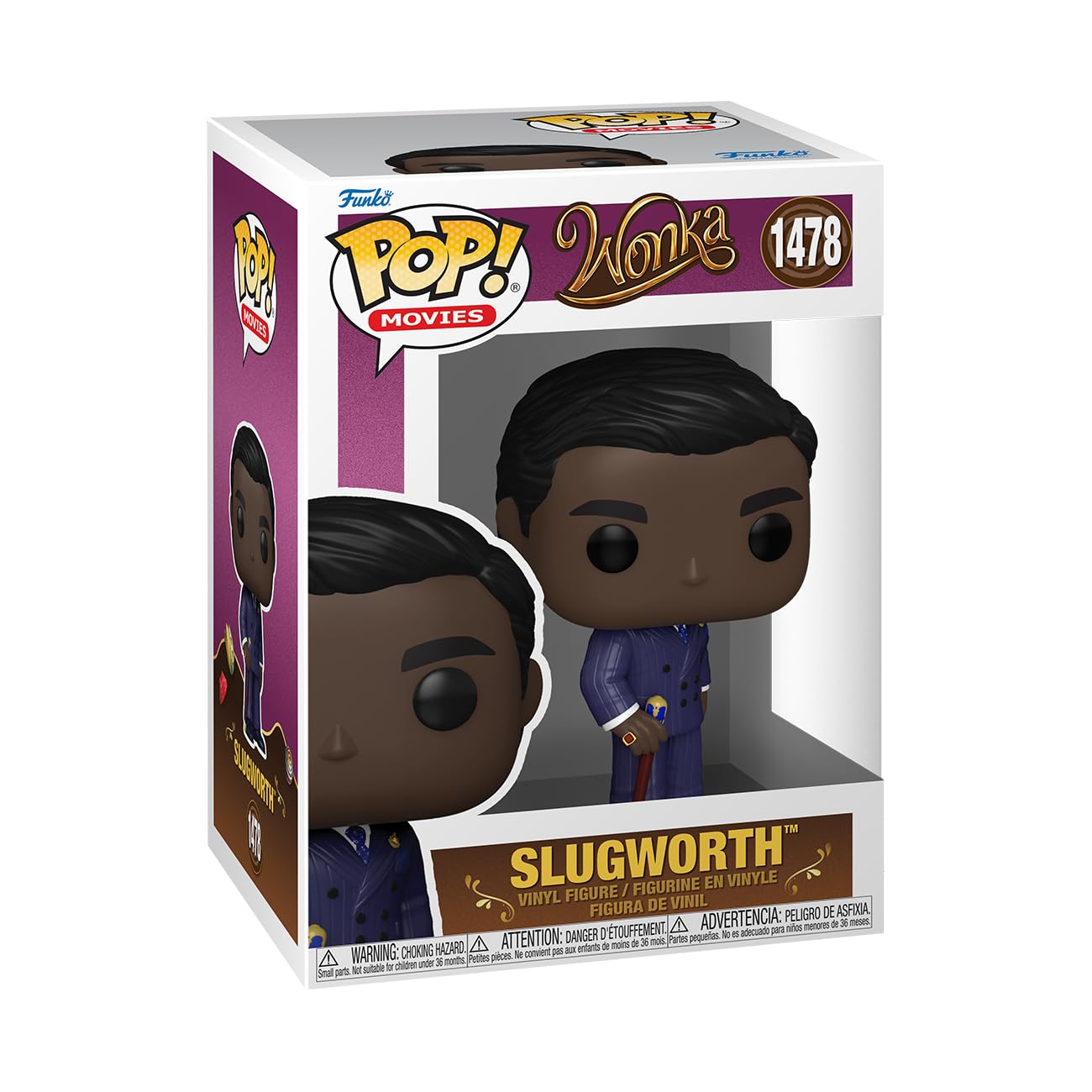 Foto 2 pulgar | ¡funko Pop! Películas: Wonka - Figura Slugworth De 10 Cm - Venta Internacional.