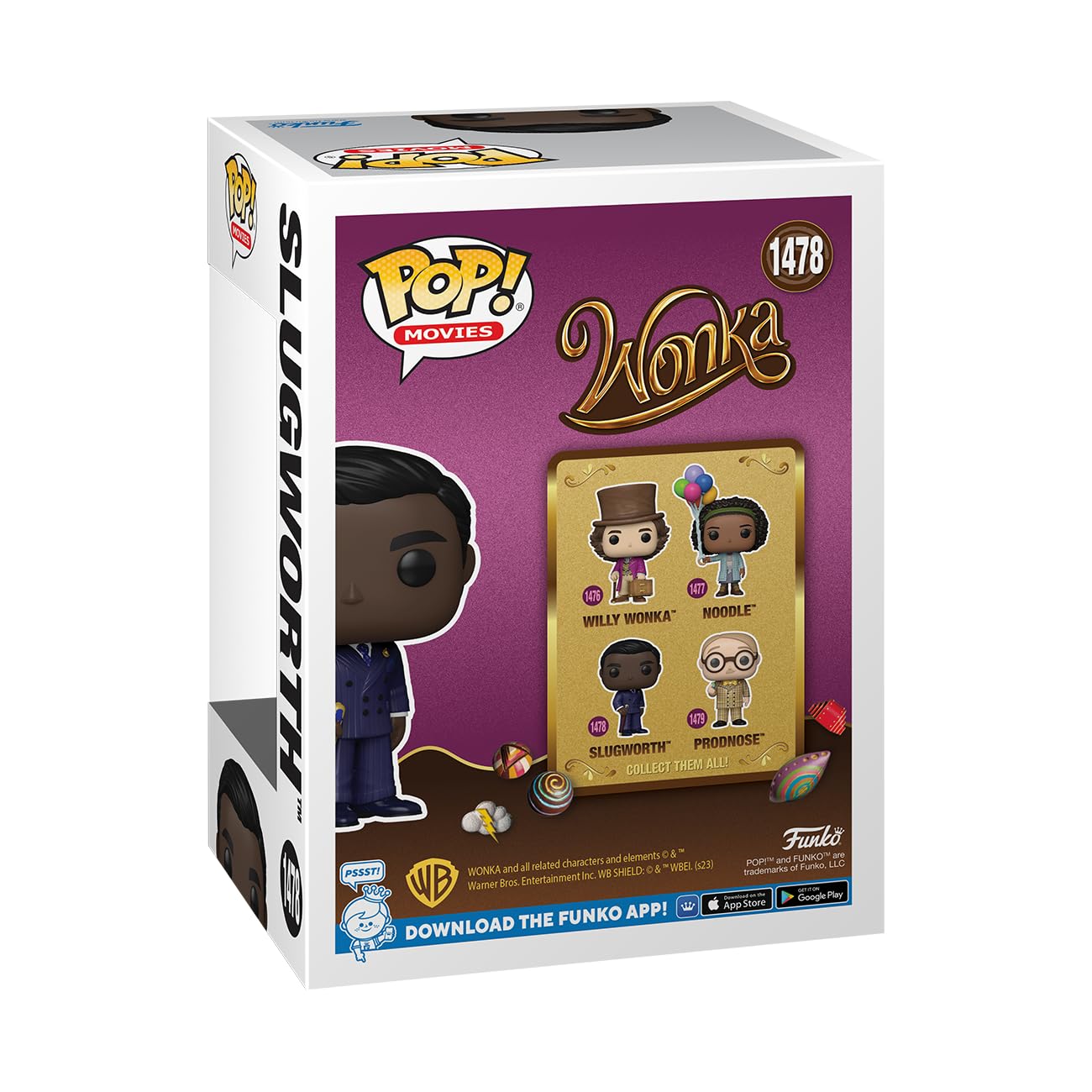 Foto 4 pulgar | ¡funko Pop! Películas: Wonka - Figura Slugworth De 10 Cm - Venta Internacional.