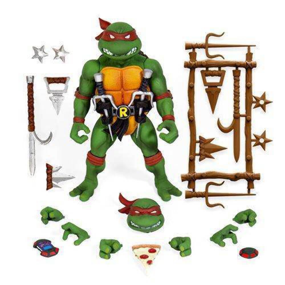 Figura De Acción Super7 Tmnt Ultimates Wave 1 Raphael V2 - Venta Internacional.