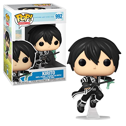 Foto 2 pulgar | Figura De Acción Funko Pop Sword Art Online Kirito Con 2 Espadas - Venta Internacional.
