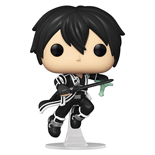 Foto 3 pulgar | Figura De Acción Funko Pop Sword Art Online Kirito Con 2 Espadas - Venta Internacional.