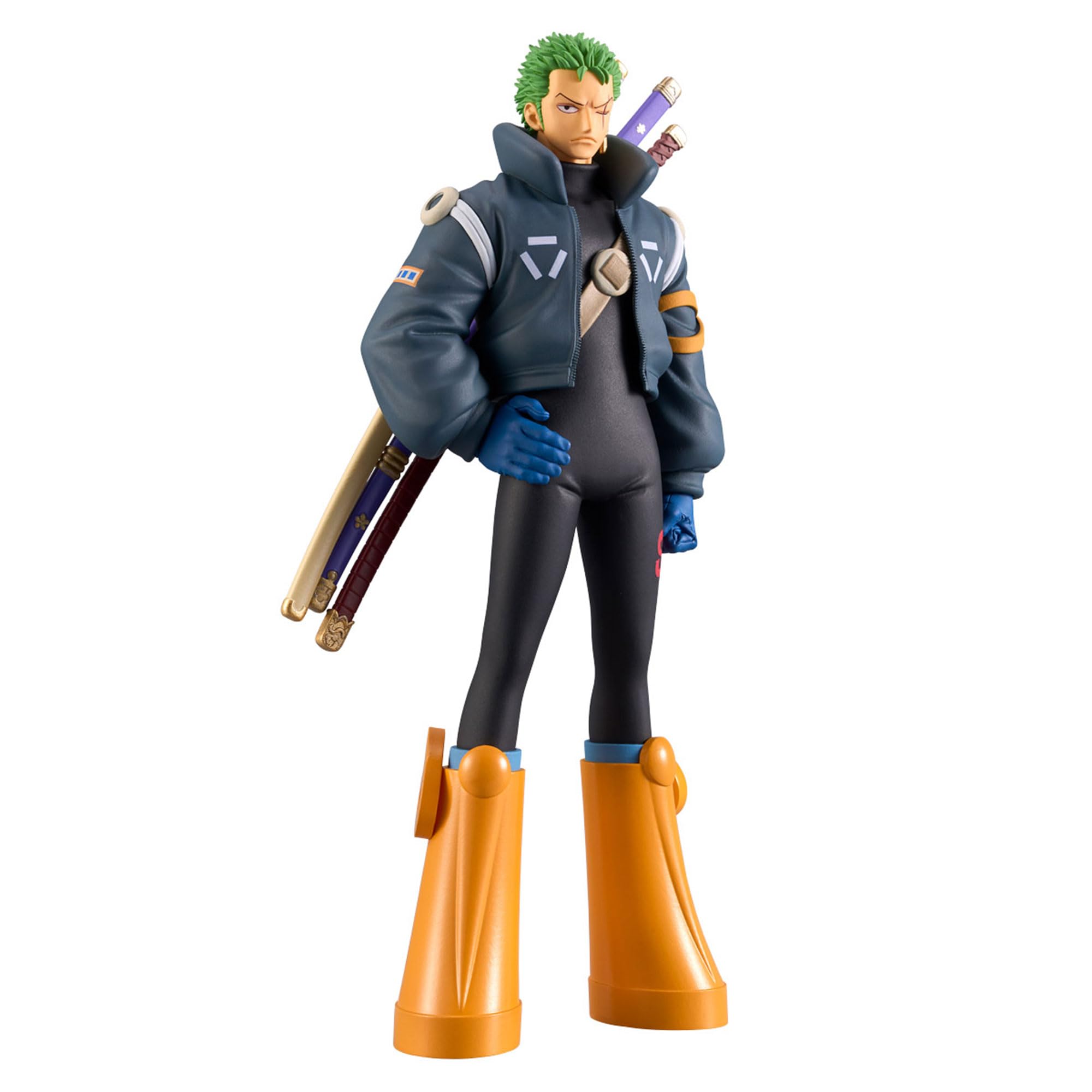 Figura Banpresto Egghead Roronoa Zoro De Una Sola Pieza, 6.7 Pulgadas - Venta Internacional.