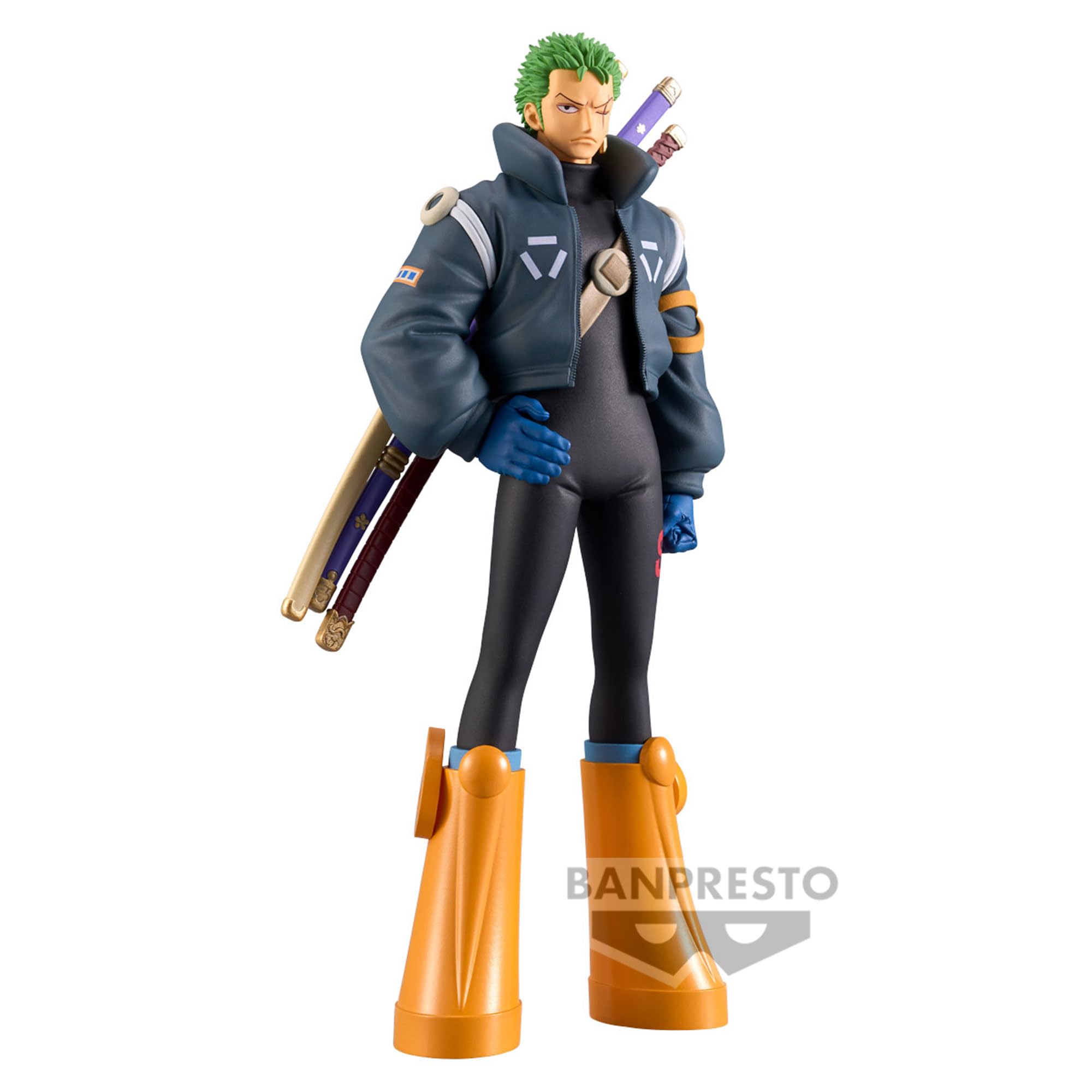 Foto 3 pulgar | Figura Banpresto Egghead Roronoa Zoro De Una Sola Pieza, 6.7 Pulgadas - Venta Internacional.