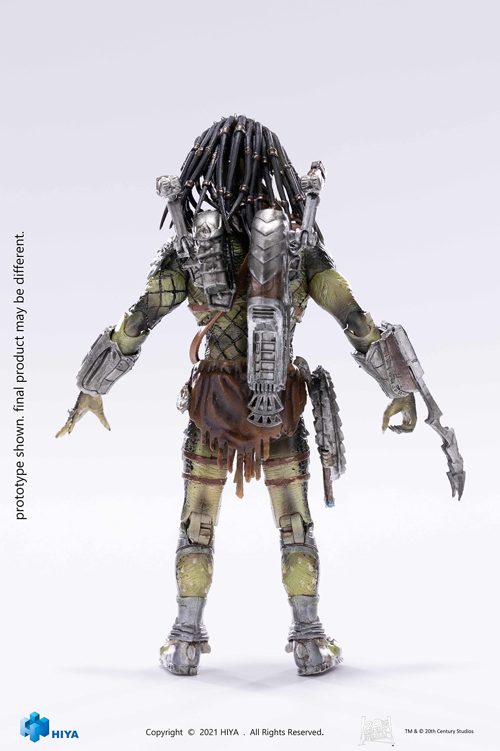 Foto 7 pulgar | Figura De Acción Hiya Toys Alien Vs Predator Wolf Predator 1:18 - Venta Internacional.