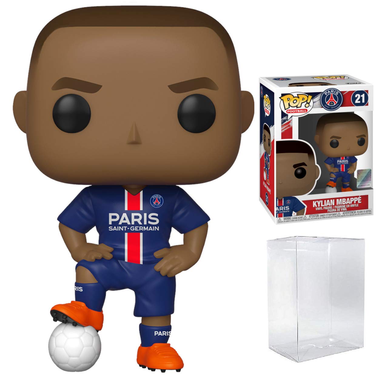 Foto 2 pulgar | ¡pop! Figura De Acción De Kylian Mbappé #21 De Sports Soccer - Venta Internacional.