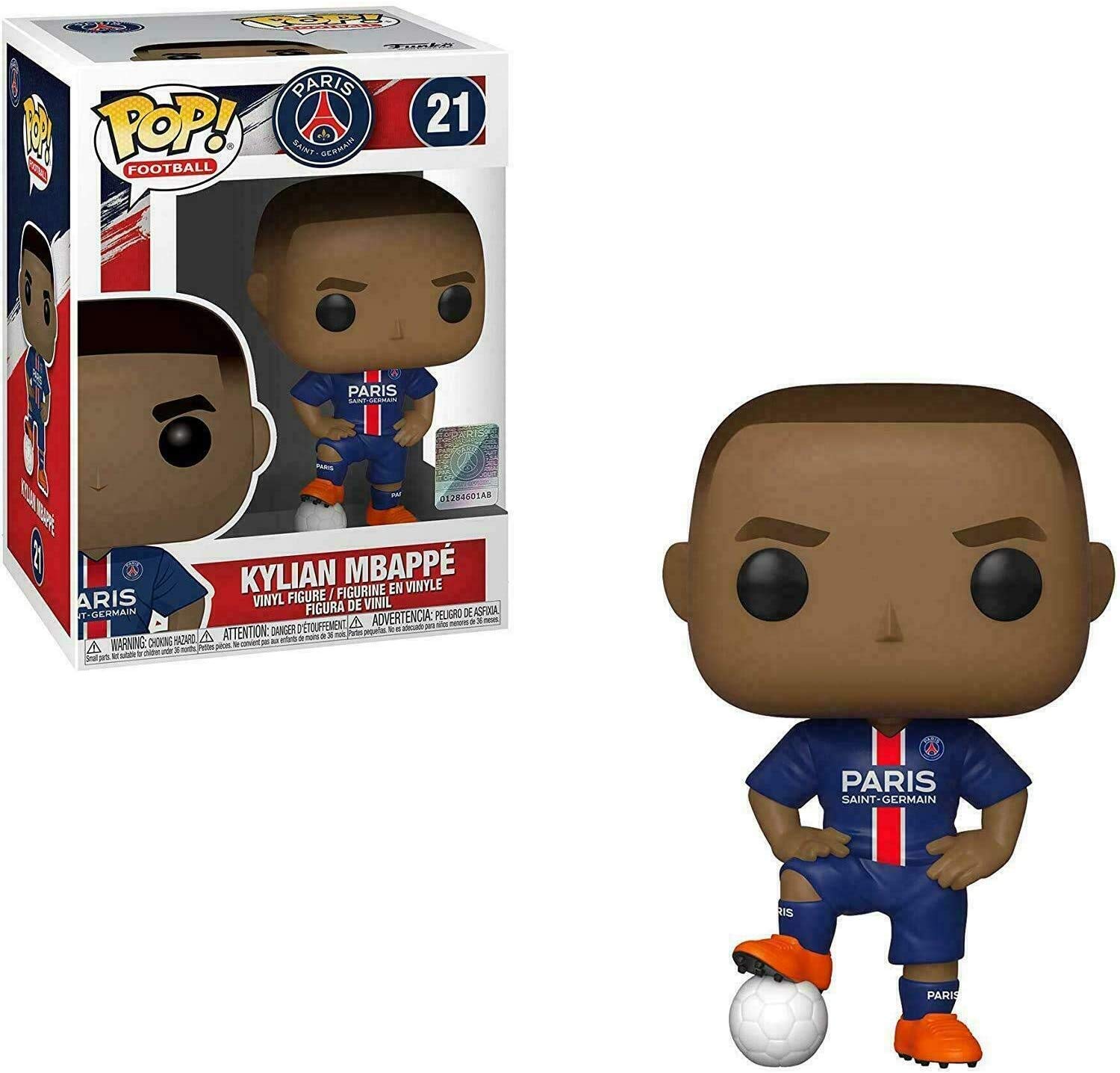 Foto 5 pulgar | ¡pop! Figura De Acción De Kylian Mbappé #21 De Sports Soccer - Venta Internacional.