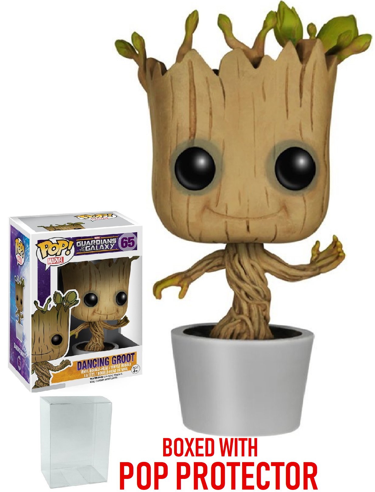 Foto 7 pulgar | Figura De Vinilo Funko Pop Marvel Guardianes De La Galaxia Groot - Venta Internacional.