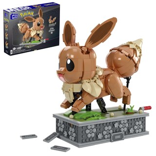 Foto 1 | Set De Construcción De Figuras De Acción Mega Pokémon Motion Eevee 1366 Unidades - Venta Internacional.