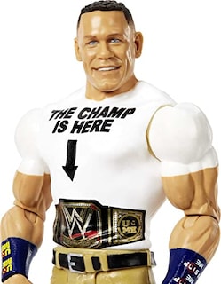 Foto 2 | Figura De Acción Básica De John Cena De La Wwe - Venta Internacional.