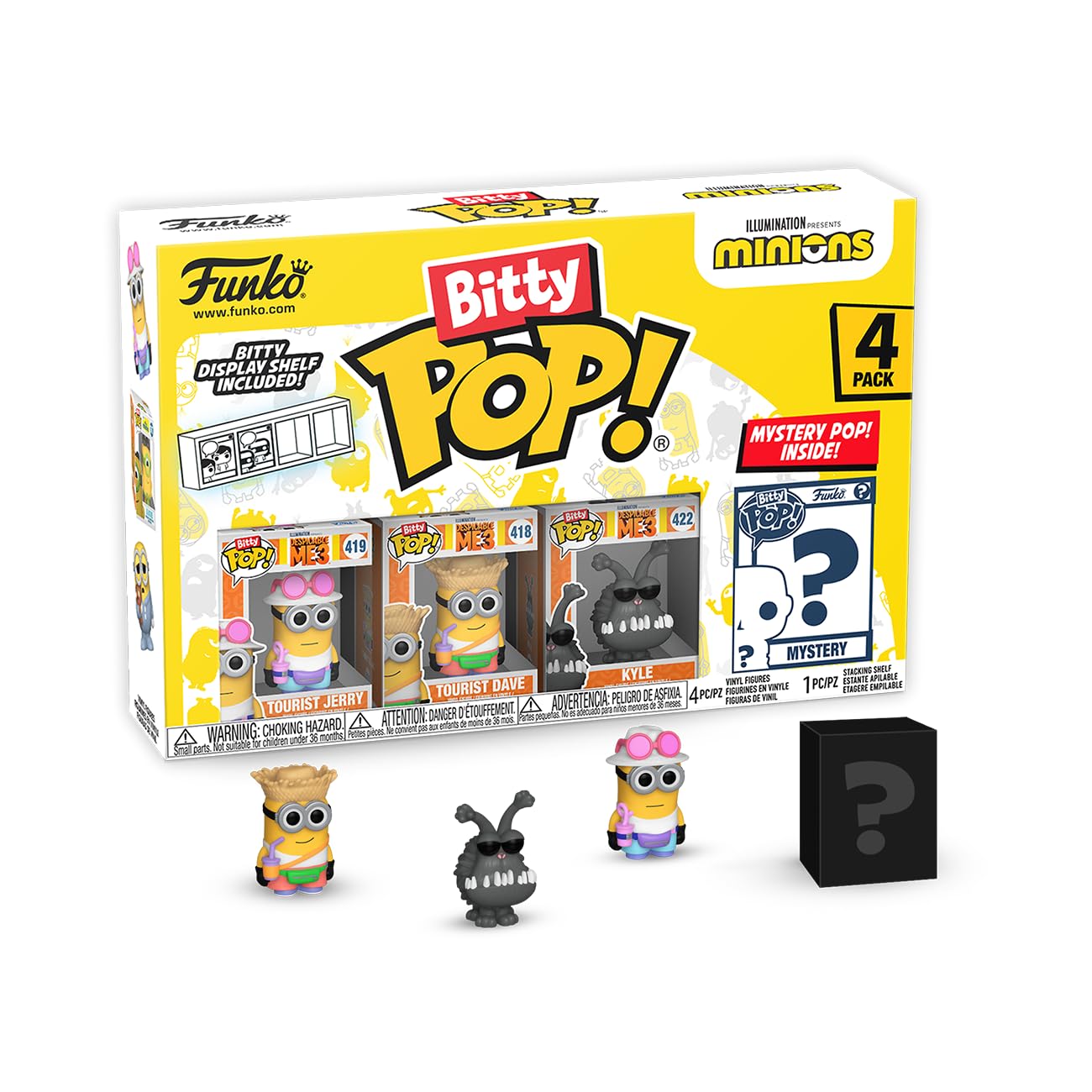 Foto 2 pulgar | Paquete De 4 Minijuguetes Coleccionables Funko Bitty Pop! Esbirros - Venta Internacional.