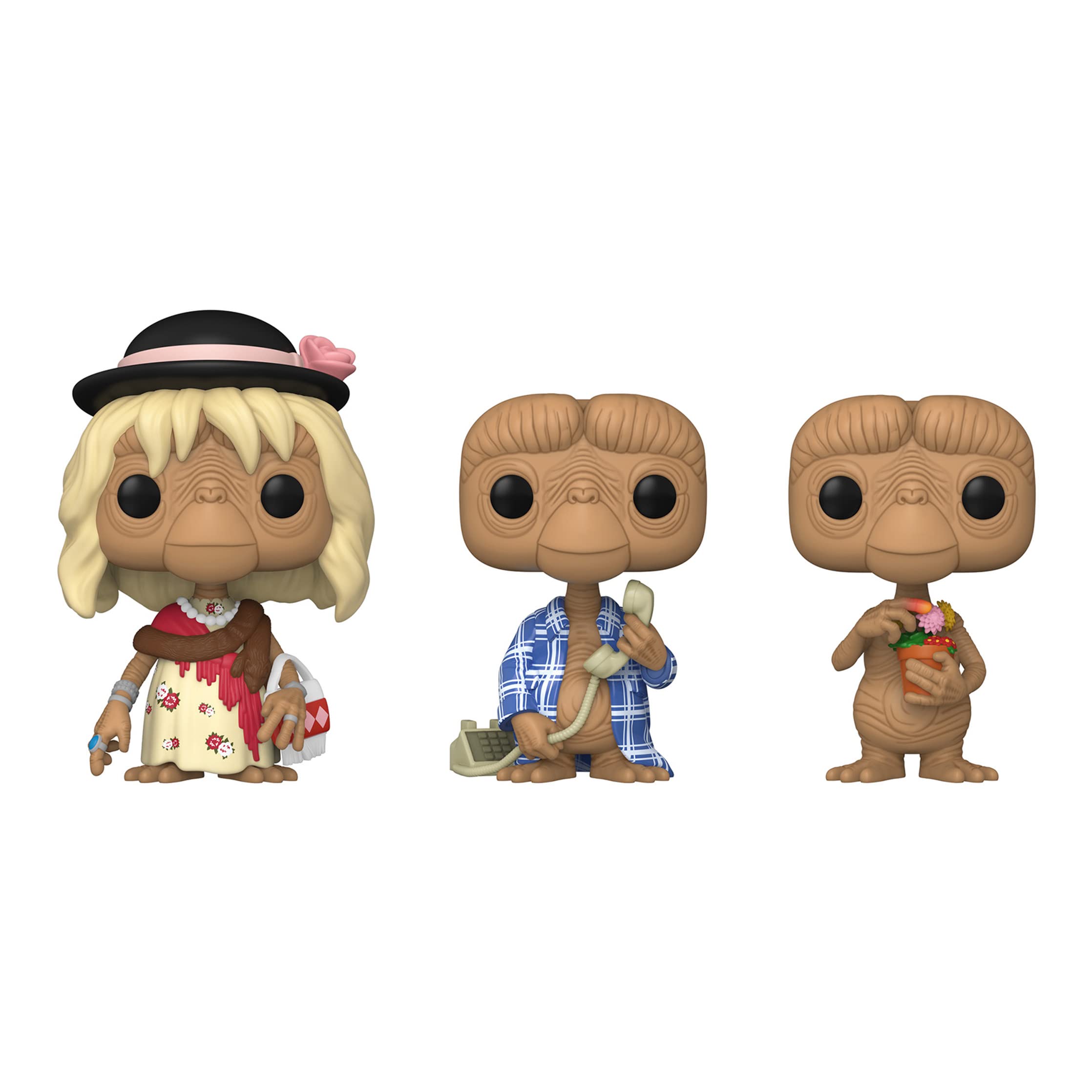 Foto 3 pulgar | Figuras De Vinilo Funko Pop! Movies E.t., Edición Número 40, Paquete De 3 - Venta Internacional.