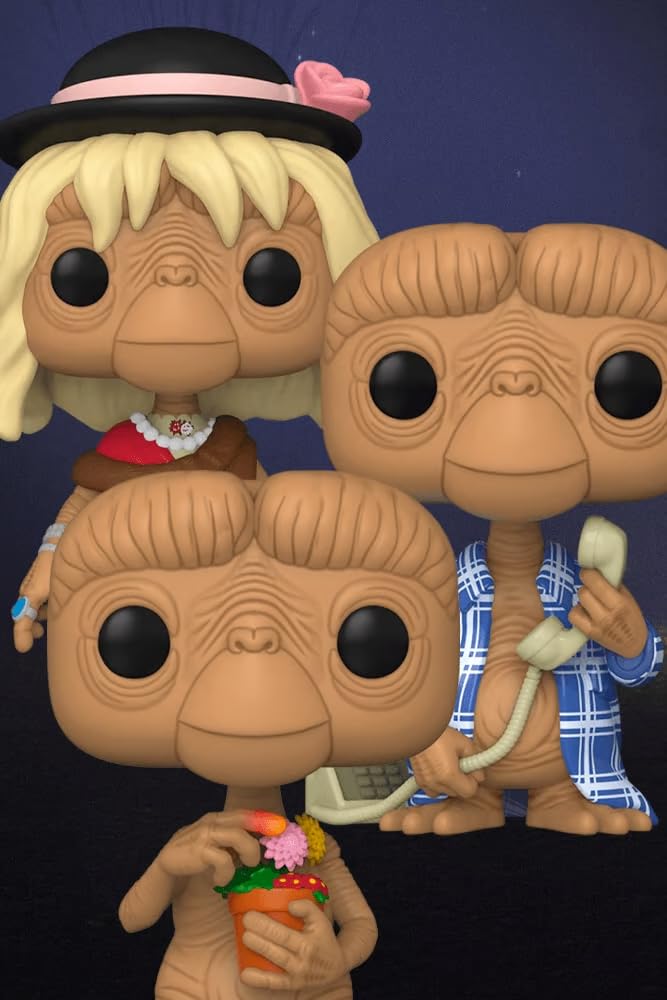 Foto 5 pulgar | Figuras De Vinilo Funko Pop! Movies E.t., Edición Número 40, Paquete De 3 - Venta Internacional.