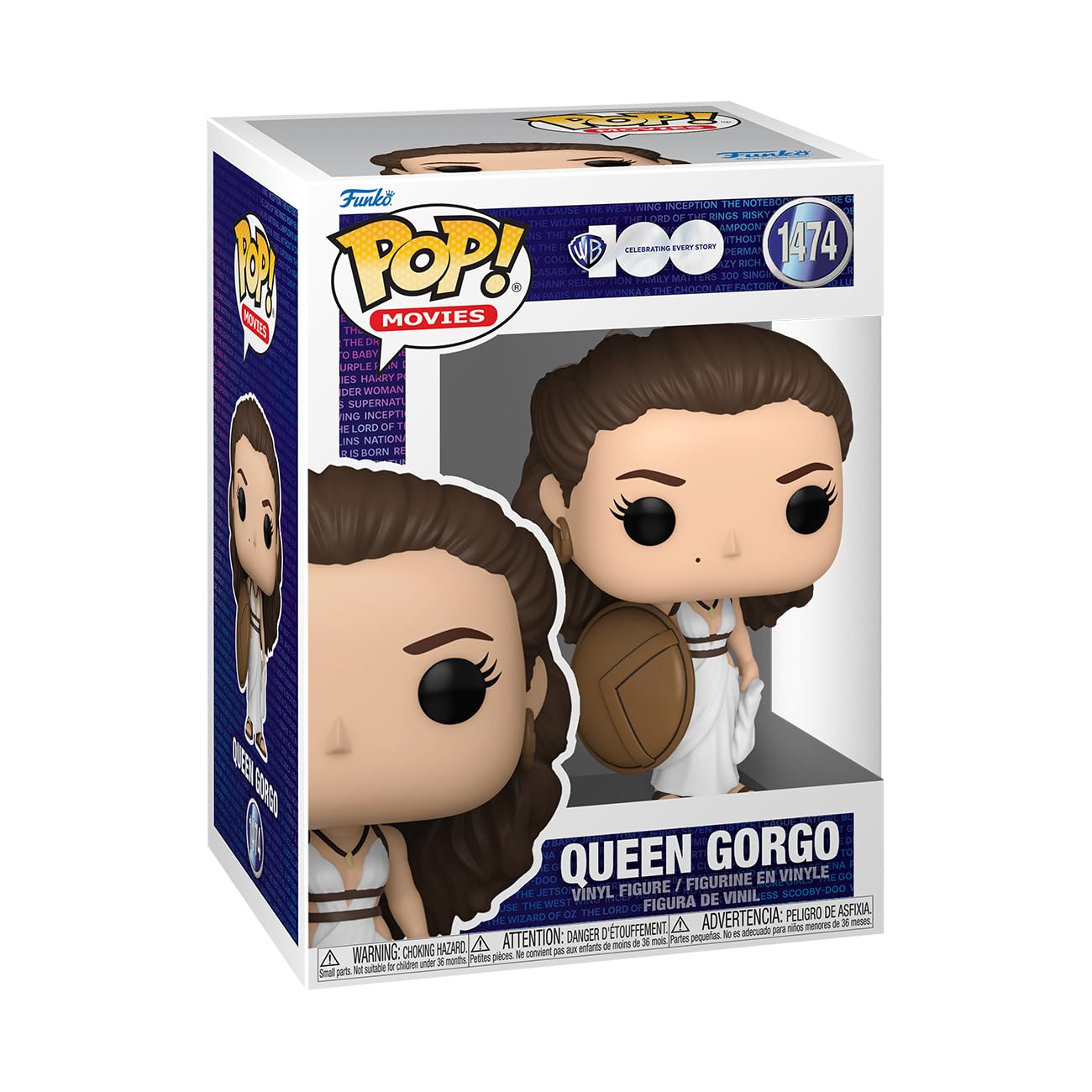 ¡funko Pop! Figura De Vinilo Movies Queen Gorgo Wb 100-300 - Venta Internacional.