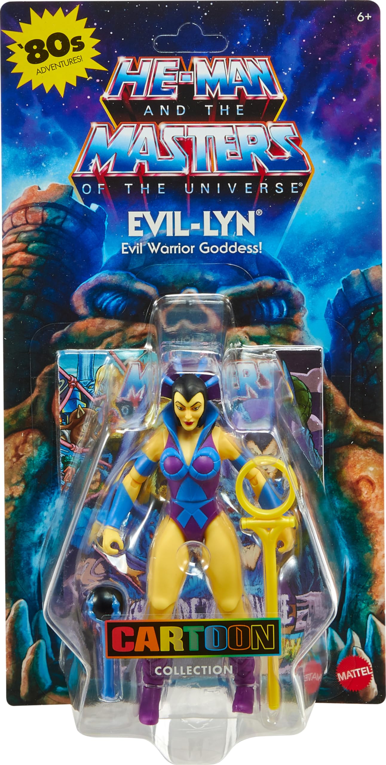 Foto 7 pulgar | Figura De Acción Masters Of The Universe Origins Evil-lyn 14 Cm - Venta Internacional.