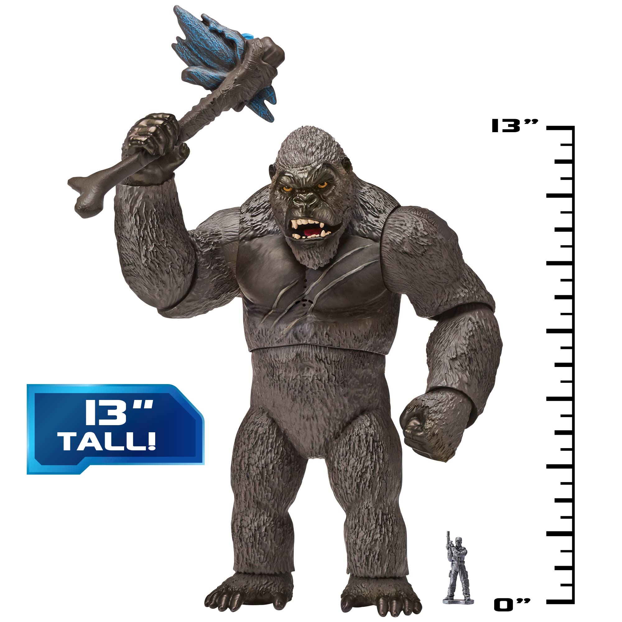 Foto 6 pulgar | Figura De Acción Playmates Godzilla Vs Kong Mega Kong 13 - Venta Internacional.
