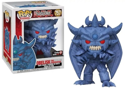 Foto 1 | Figura Funko Pop! Animación Yu-gi-oh! Obelisk Gamestop De 15 Cm - Venta Internacional.