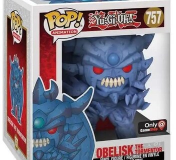 Foto 2 | Figura Funko Pop! Animación Yu-gi-oh! Obelisk Gamestop De 15 Cm - Venta Internacional.