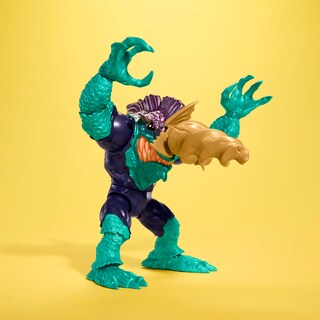 Foto 3 | Figura De Acción Mattel Street Sharks Slash De 15 Cm Con Bite & Drill - Venta Internacional.