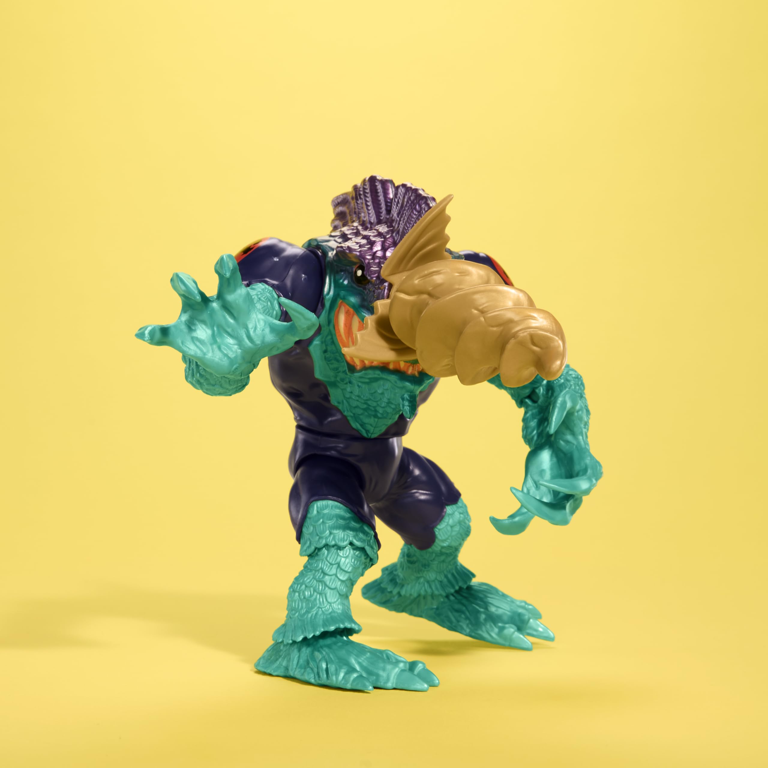 Foto 5 pulgar | Figura De Acción Mattel Street Sharks Slash De 15 Cm Con Bite & Drill - Venta Internacional.