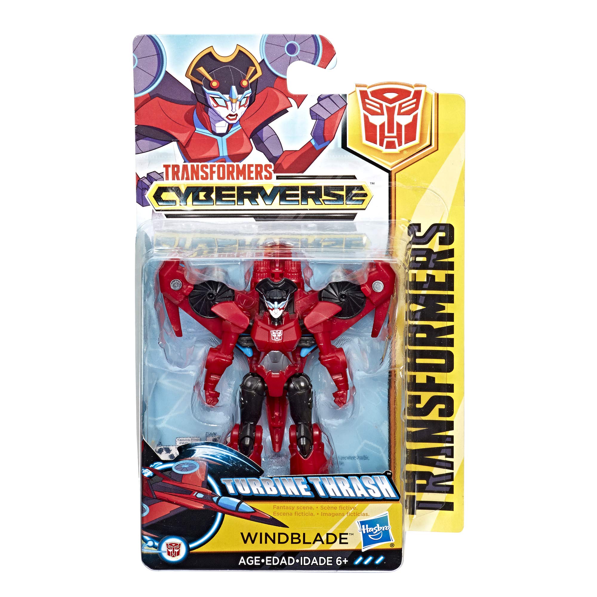 Foto 3 pulgar | Figura De Acción Transformers Cyberverse Scout Wind Blade - Venta Internacional.