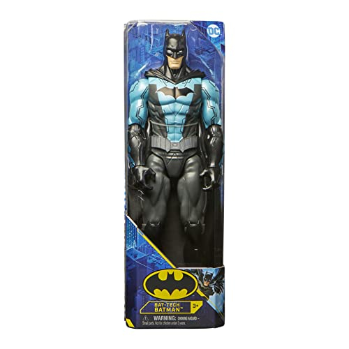 Foto 3 pulgar | Figura De Acción Batman Bat-tech, Traje Negro/azul De 12 Pulgadas Para Mayores De 3 Años - Venta Internacional.
