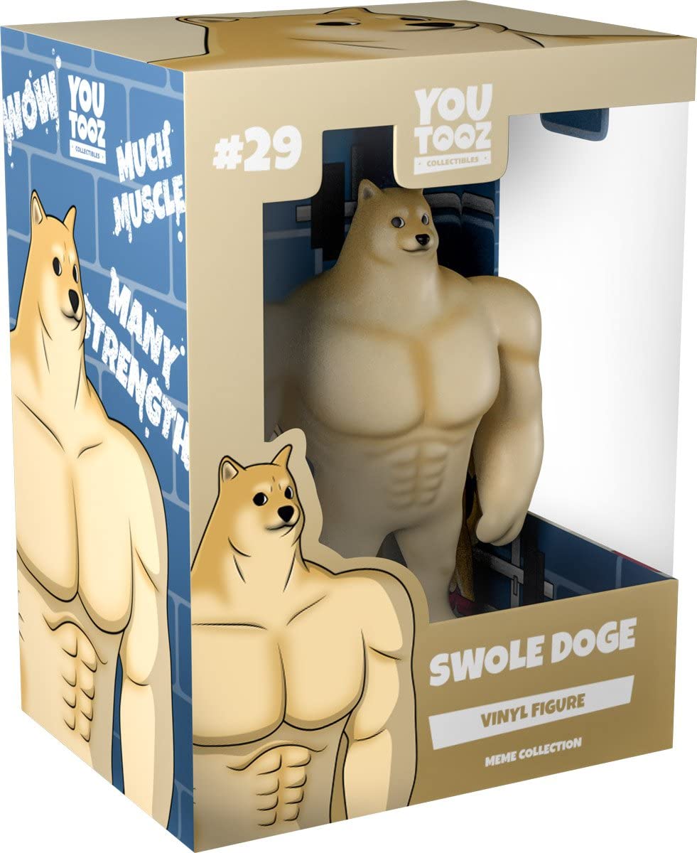 Foto 4 pulgar | Figura De Vinilo Youtooz Swole Doge 5 Buff Doge Meme Collection - Venta Internacional.