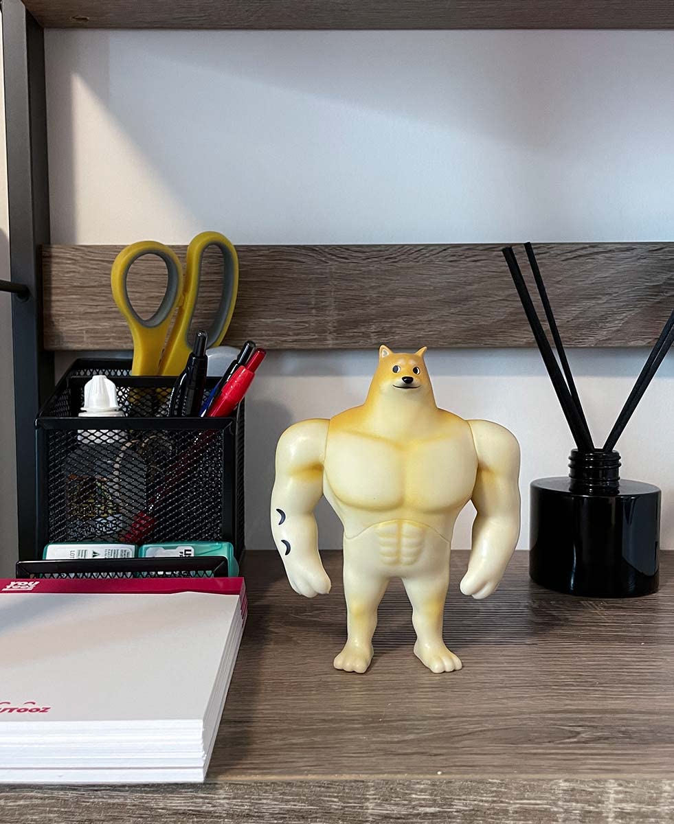 Foto 8 pulgar | Figura De Vinilo Youtooz Swole Doge 5 Buff Doge Meme Collection - Venta Internacional.