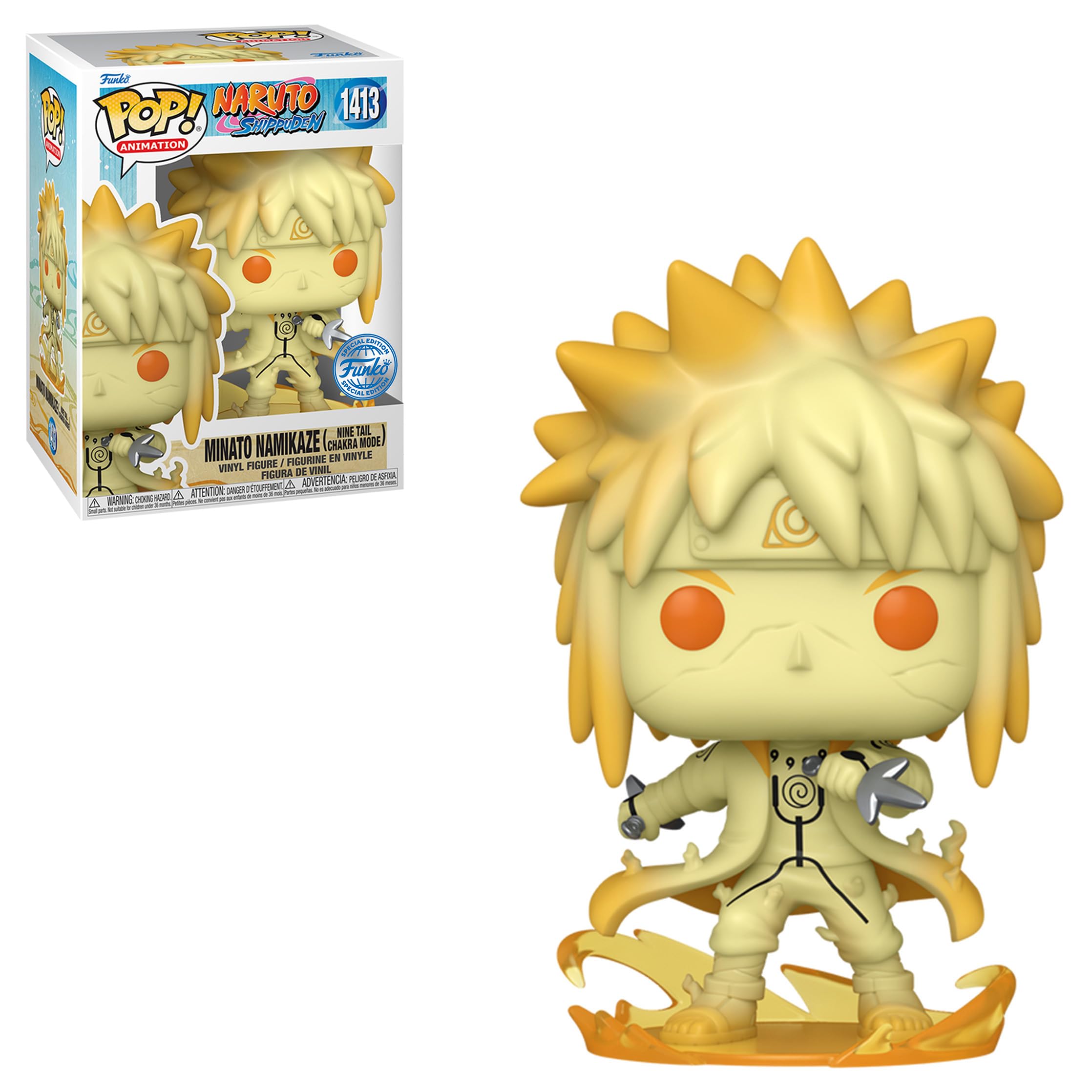 Foto 4 | ¡funko Pop! Anime Naruto Shippuden Minato Namikaze #1413 - Venta Internacional.