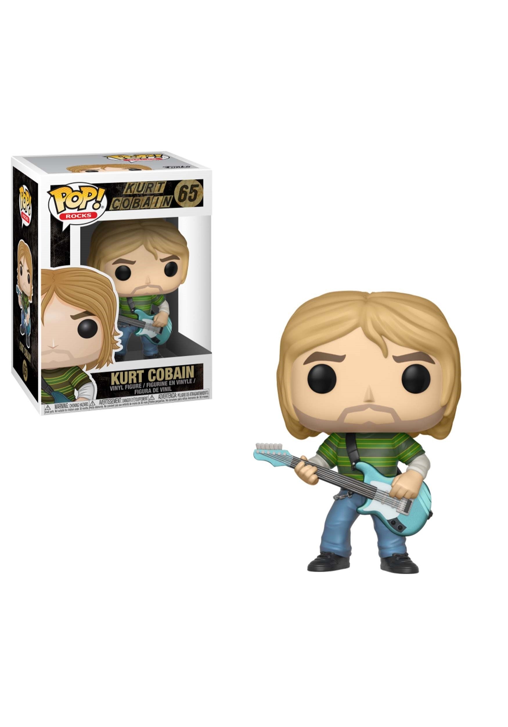 Figura De Colección Funko Pop! Música: Kurt Cobain, Teen Spirit - Venta Internacional.