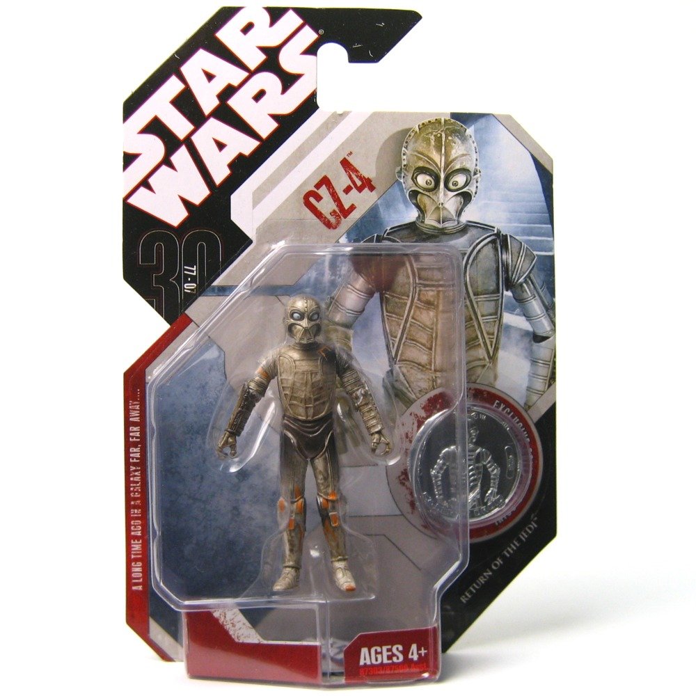 Figura De Acción Hasbro Star Wars 30º Aniversario Cz-4 - Venta Internacional.