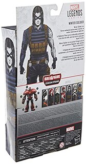 Foto 5 | Figura De Acción Marvel Black Widow Winter Soldier De 15 Cm Con Acc - Venta Internacional.