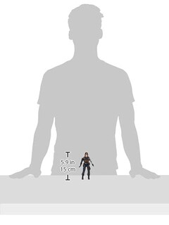 Foto 6 | Figura De Acción Marvel Black Widow Winter Soldier De 15 Cm Con Acc - Venta Internacional.