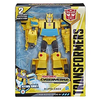 Foto 2 | Transformers Cyberverse Action Atacantes: Ultimate Class Bumblebee Figura De Acción De Juguete - Venta Internacional.