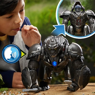 Foto 3 | Toy Transformers Rise Of The Beasts Command & Convert Optimus Primal De 12,5 Pulgadas - Venta Internacional.
