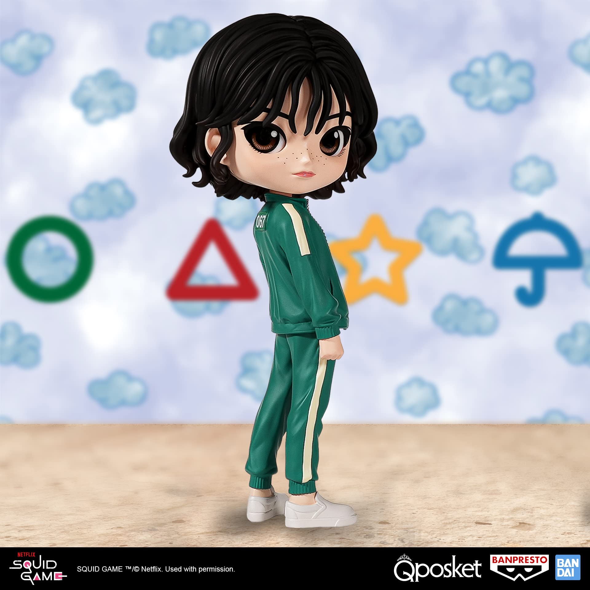 Foto 8 pulgar | Figura Banpresto Squid Game Kang Sae-byeok Q Con Bolsillo De 14 Cm - Venta Internacional.