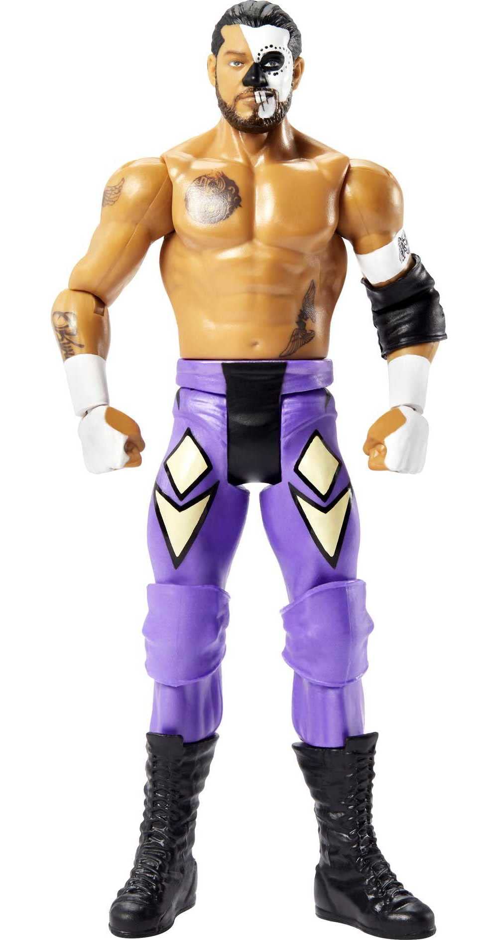 Foto 4 pulgar | Figura De Acción Wwe Basic Santos Escobar De 15 Cm Para Más De 6 Años - Venta Internacional.