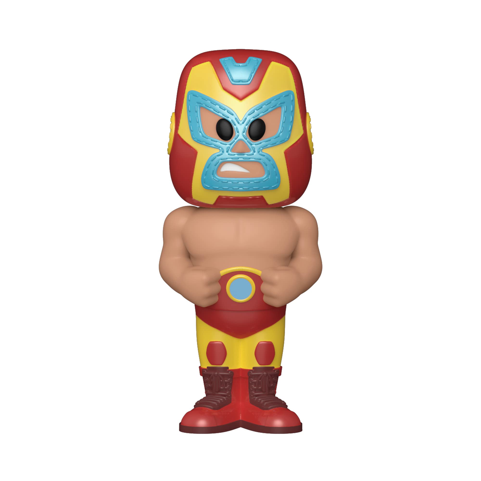 Foto 4 pulgar | Vinyl Soda Funko Luchadores Iron Man 10,8 Cm Con Licencia Oficial - Venta Internacional.