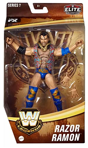 Foto 2 pulgar | Figura De Acción Wwe Elite Legends Collection Razor Ramon - Venta Internacional.