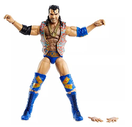 Foto 3 pulgar | Figura De Acción Wwe Elite Legends Collection Razor Ramon - Venta Internacional.