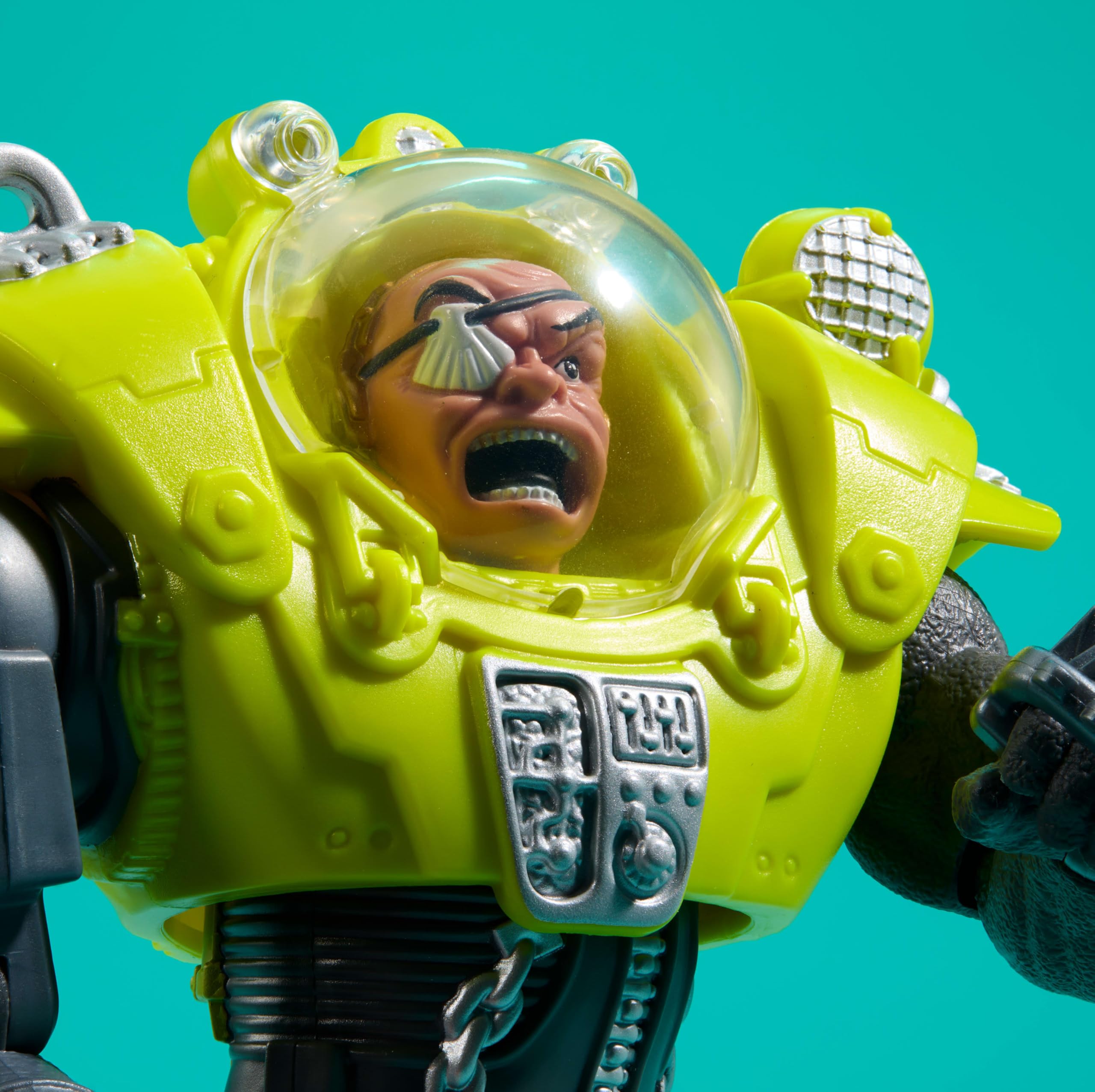Foto 3 pulgar | Figura De Acción Mattel Street Sharks Dr. Piranoid De 15 Cm Con Fusil - Venta Internacional.
