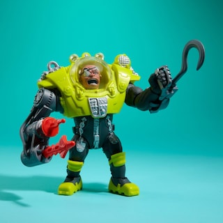 Foto 5 | Figura De Acción Mattel Street Sharks Dr. Piranoid De 15 Cm Con Fusil - Venta Internacional.