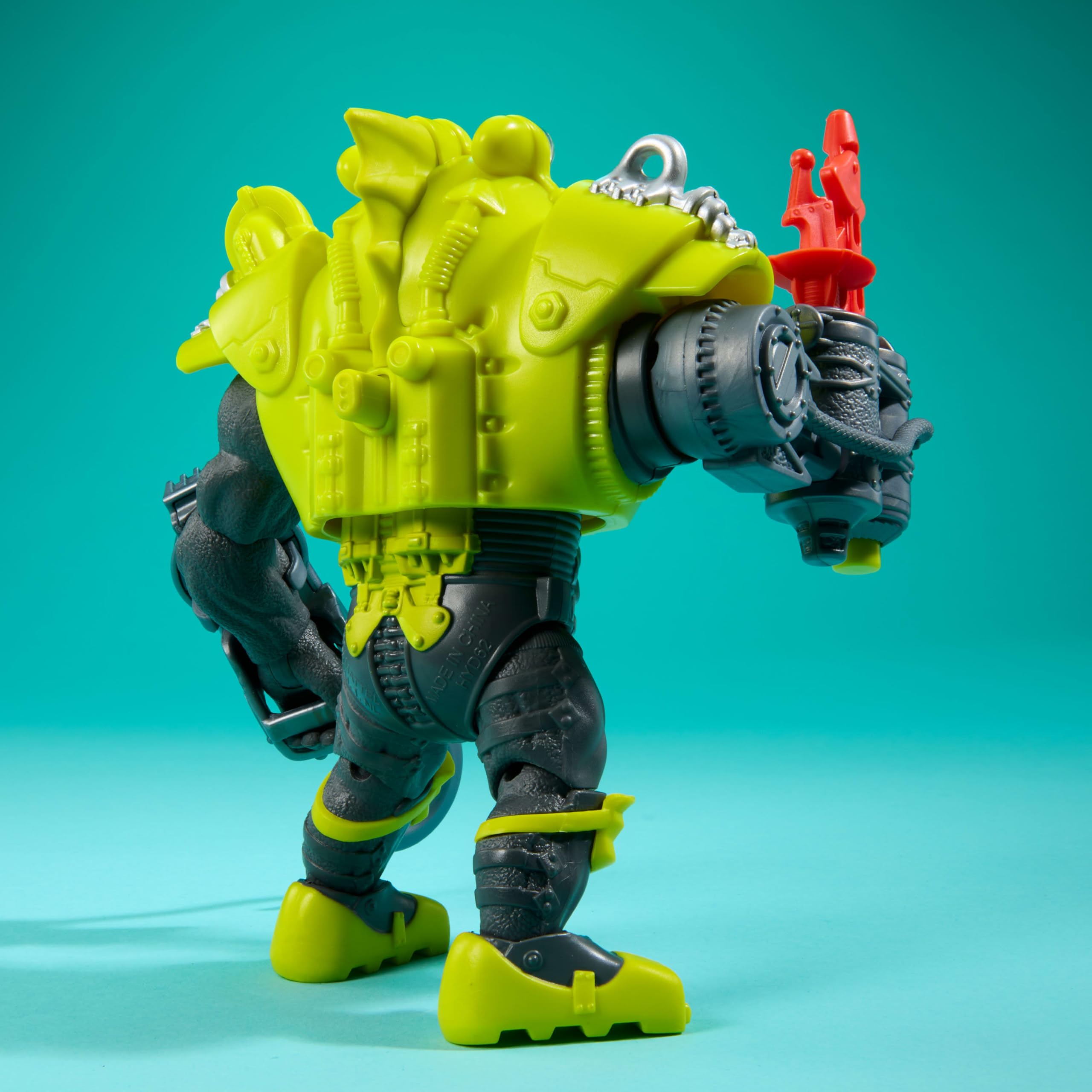 Foto 7 pulgar | Figura De Acción Mattel Street Sharks Dr. Piranoid De 15 Cm Con Fusil - Venta Internacional.