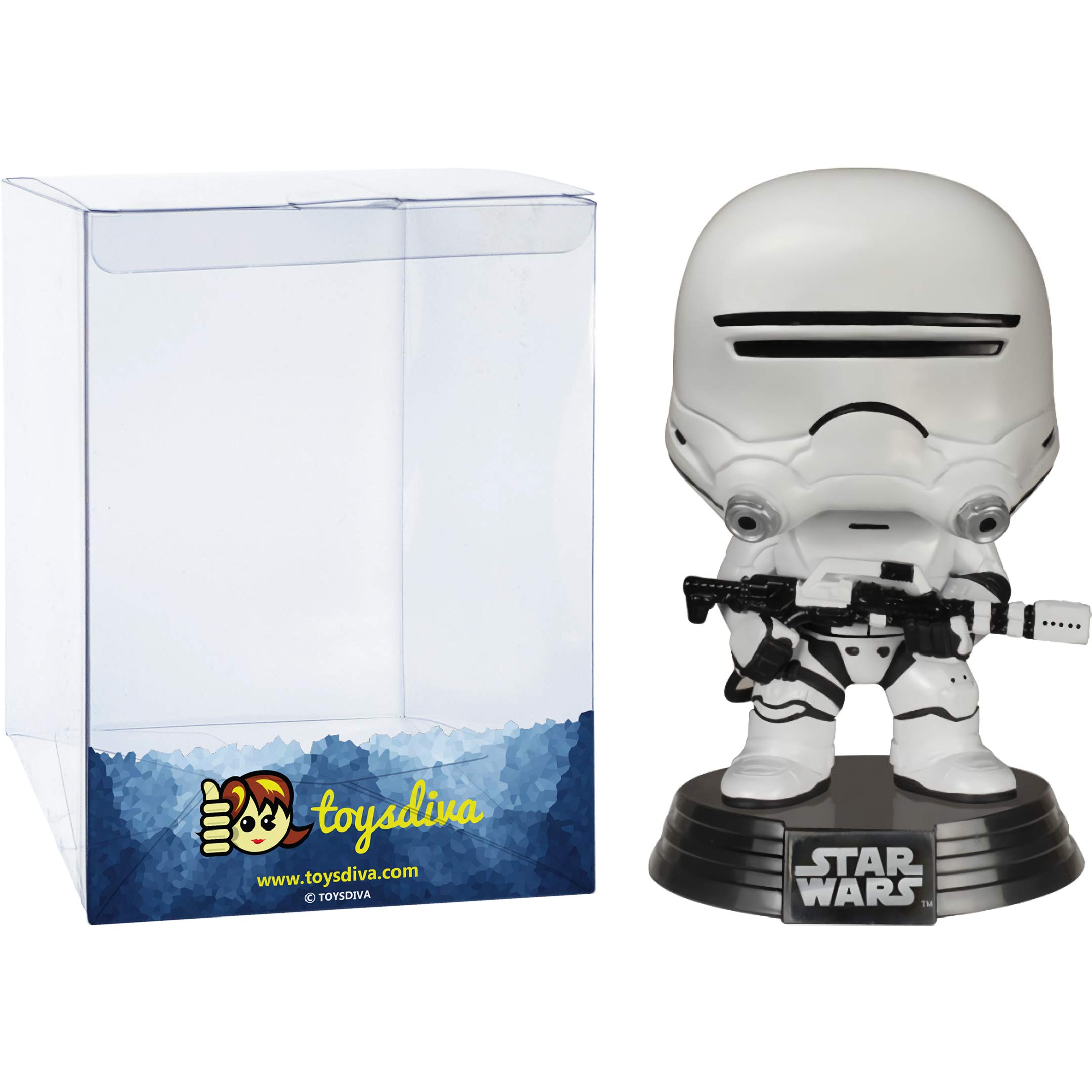 Figura De Vinilo Funko Pop! First Order Flametrooper Con Protector - Venta Internacional.