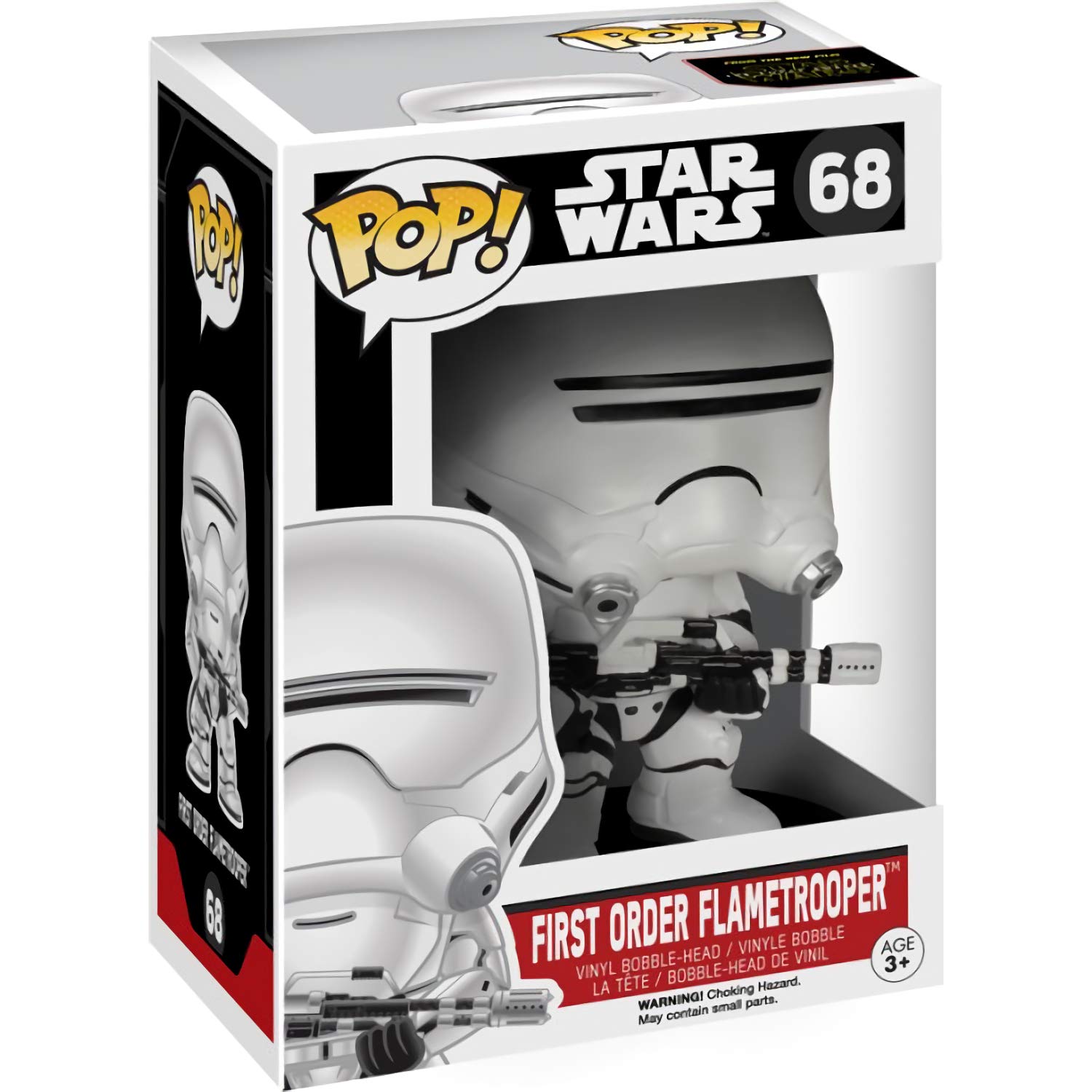Foto 5 pulgar | Figura De Vinilo Funko Pop! First Order Flametrooper Con Protector - Venta Internacional.