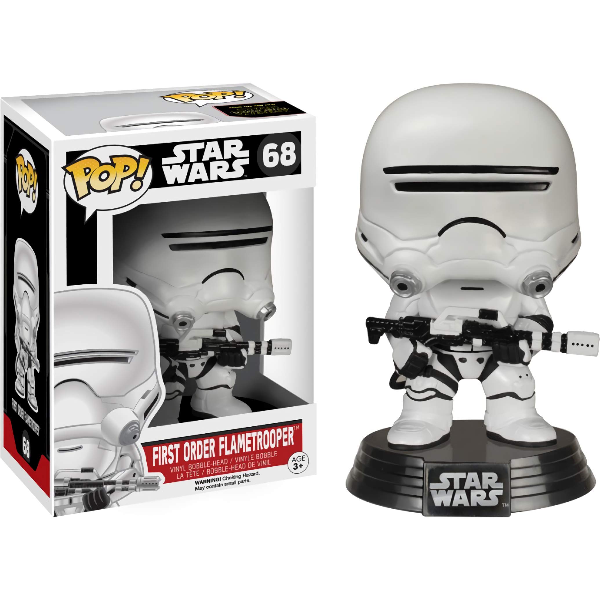 Foto 6 pulgar | Figura De Vinilo Funko Pop! First Order Flametrooper Con Protector - Venta Internacional.